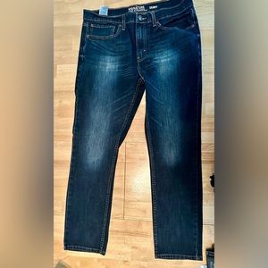 2 pair Mens Levi Strauss Skinny Jeans.